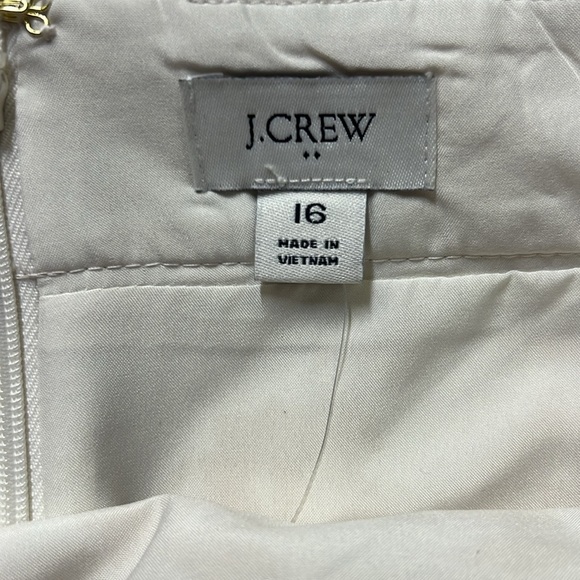 J.Crew Floral Jacquard Skirt Rose Gold - Picture 7 of 8